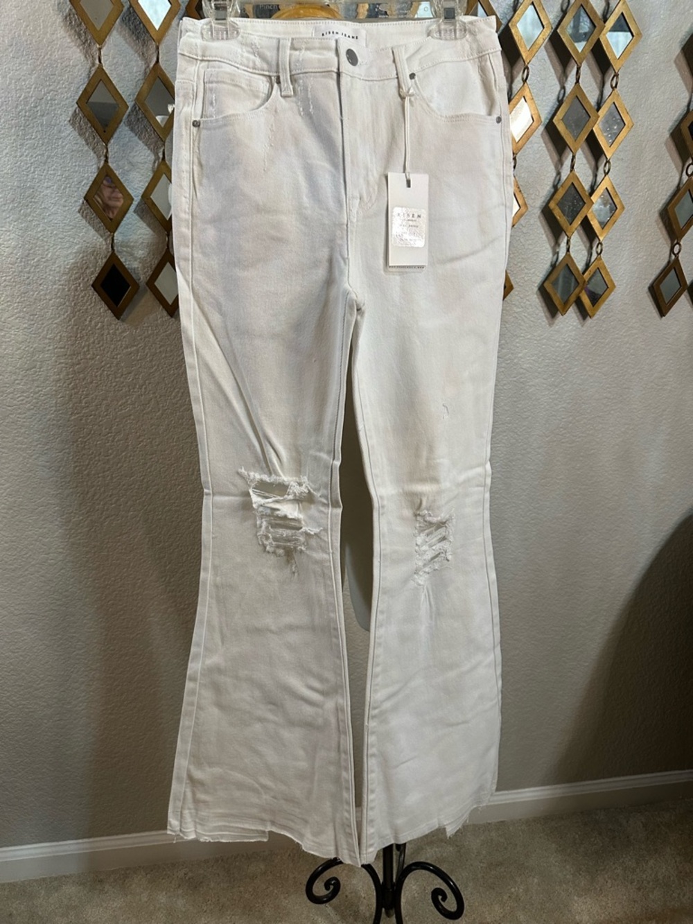 NWT Risen High Rise Wide Flare-Various Sizes